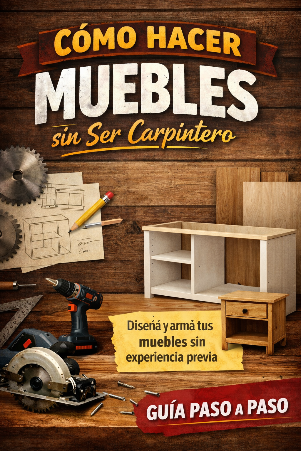 Cómo Hacer Muebles sin Ser Carpintero